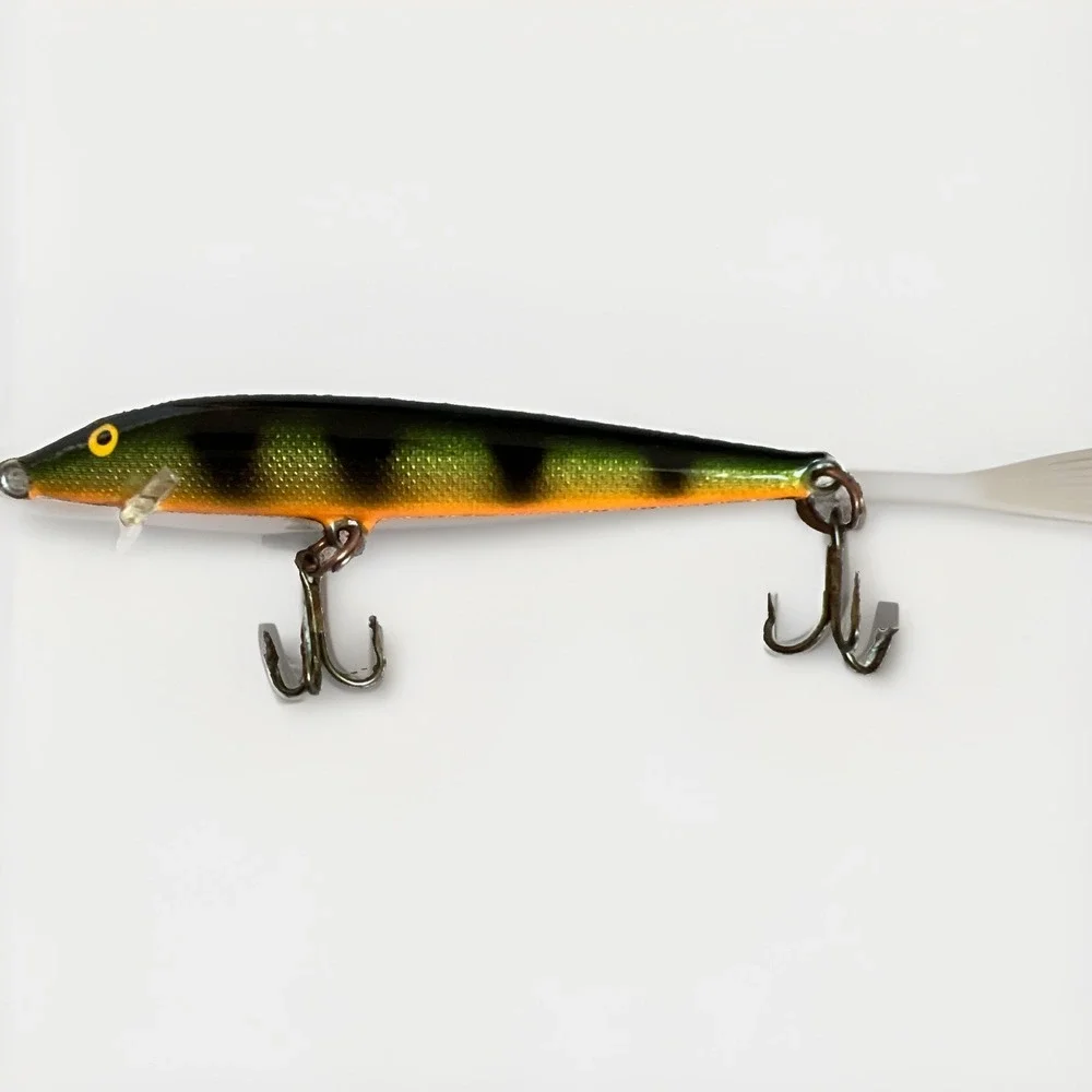 Vintage Rapala F11 Original Floating Perch Ireland NOS Box & Booklet